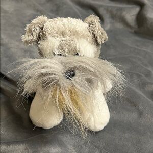 GANZ Plush Stuffed Animal Webkinz
Plush Gray & White Schnauzer Dog